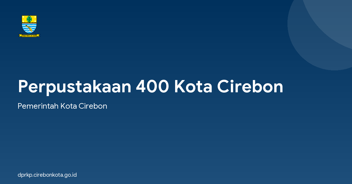 Perpustakaan 400 Kota Cirebon