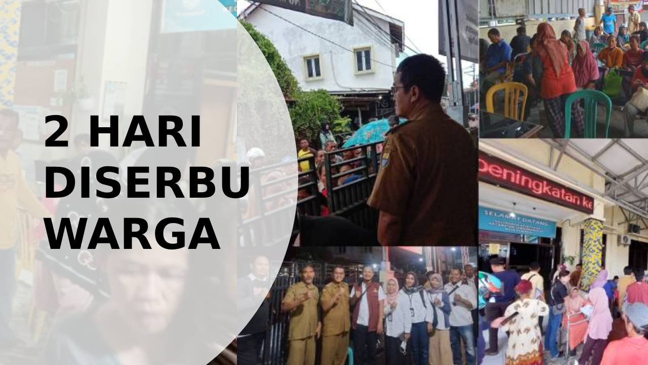 2 HARI KANTOR KELURAHAN DI SERBU WARGA
