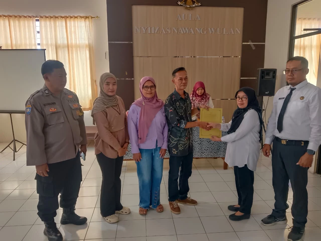 Pelantikan Ketua RW 05 Purwasari Kelurahan Pulasaren Masa Bakti 2026-2031