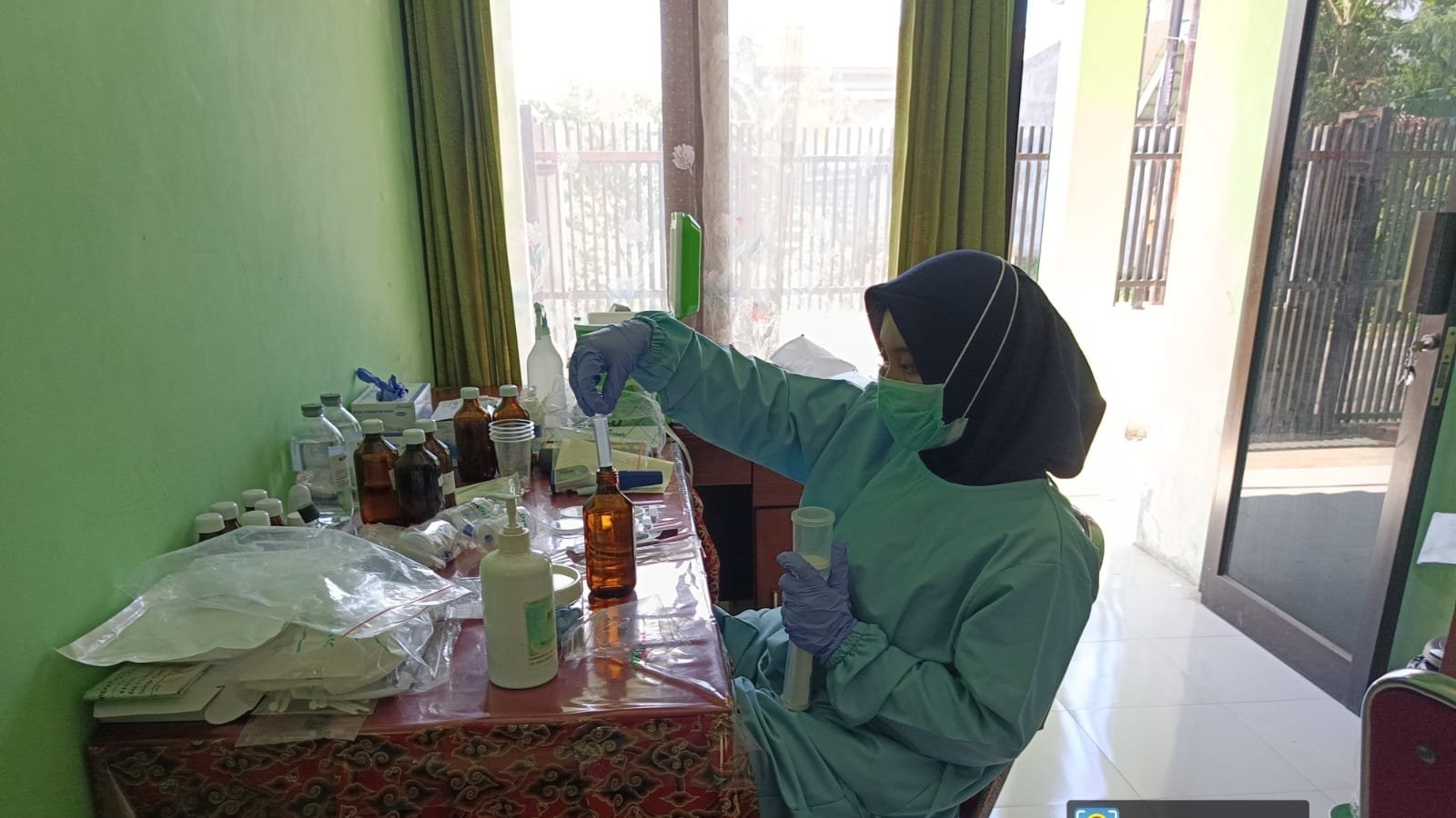 Kegiatan Surveilans Kualitas Air Minum Rumah Tangga (SKAMRT)