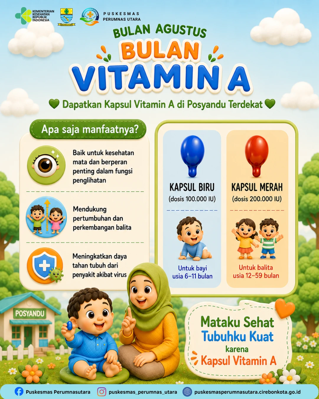 Lindungi Penglihatan, Jaga Tumbuh Kembang: Saatnya Si Kecil Mendapatkan Vitamin A
