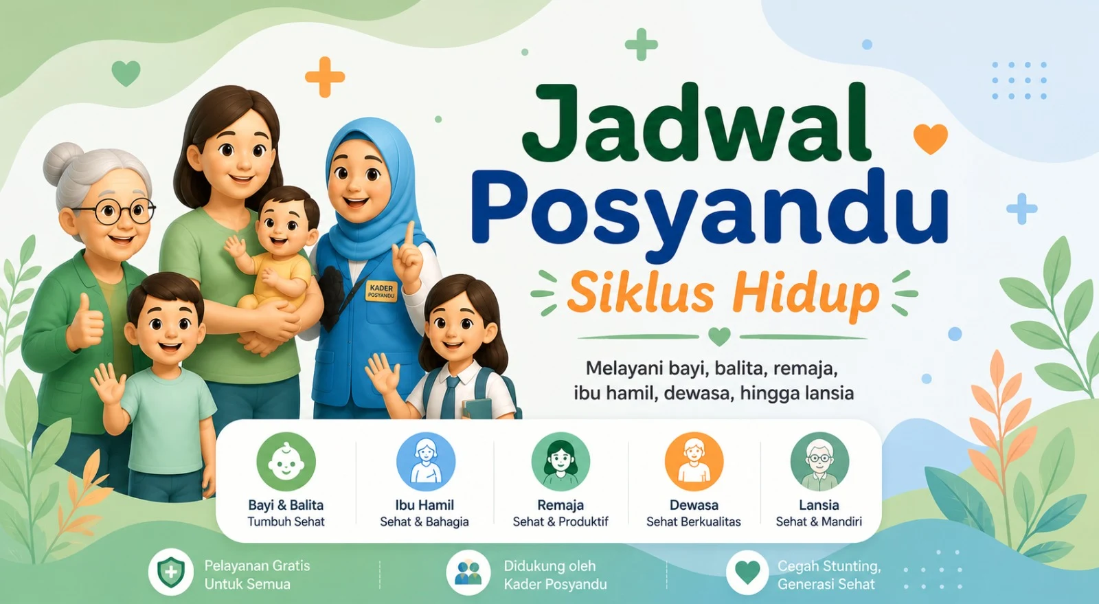 JADWAL POSYANDU BULAN OKTOBER 2026
